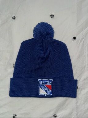 New York Rangers Embroidered Beanie